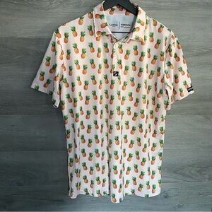 Full Wedge Golf Pineapple Shirt